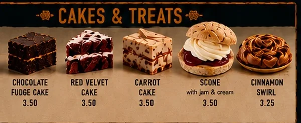 Cakes and treats